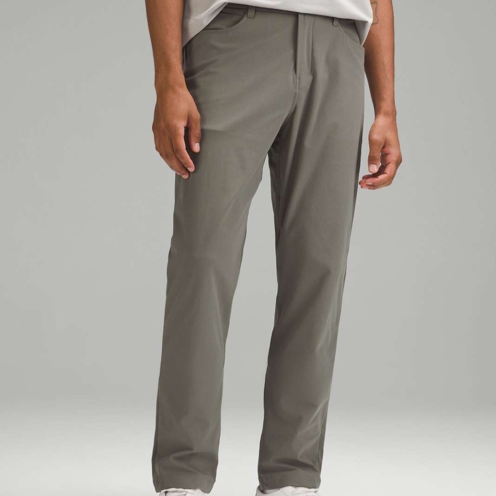 Like New Lululemon ABC Classic 5 Pocket Pant *Warpstreme in Grey Sage - 32 / 30